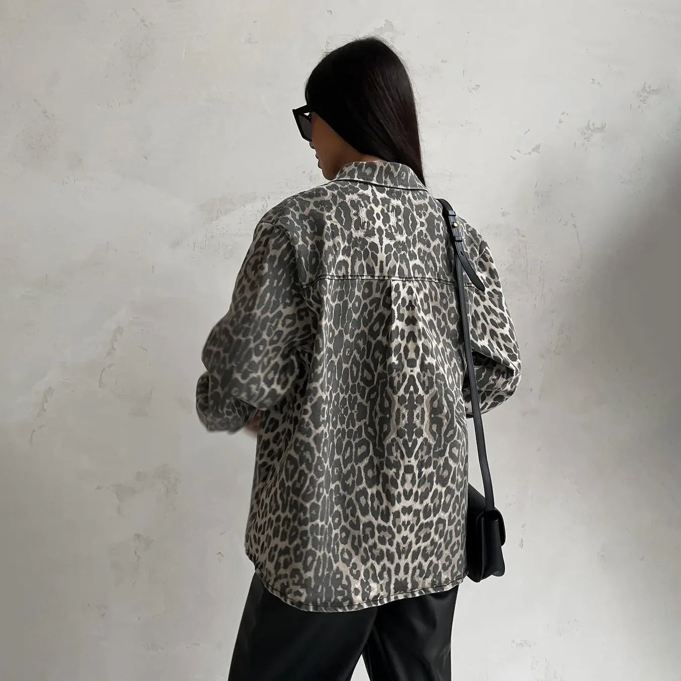 Tatiana™ - Elegant Leopard Print Jacket