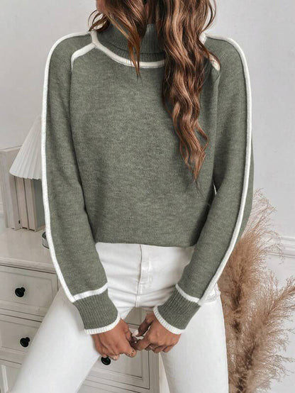 Seraphina™ - Chic Turtleneck Pullover