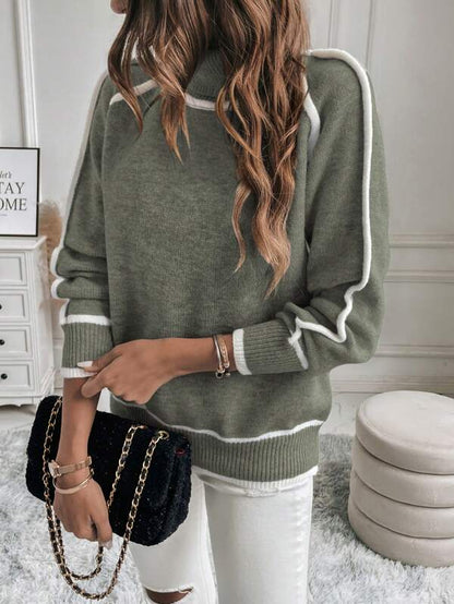 Seraphina™ - Chic Turtleneck Pullover