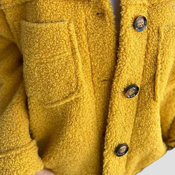 Dion™ - Short Wool Jacket with Lapels