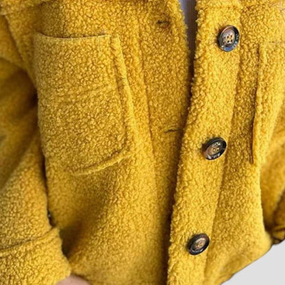 Dion™ - Short Wool Jacket with Lapels