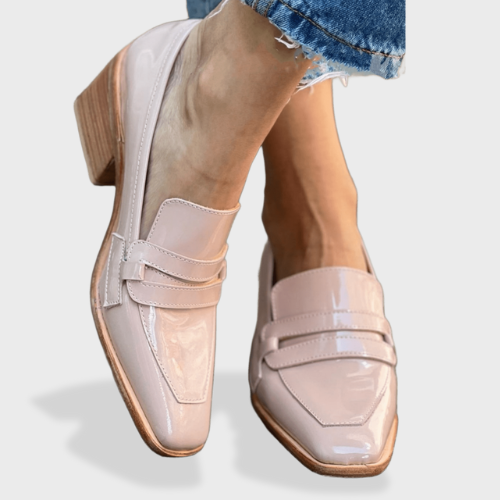 Elaine™ - Patent Leather Loafers