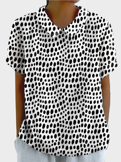 Lila™ -  Sunburst Patchwork Shirt