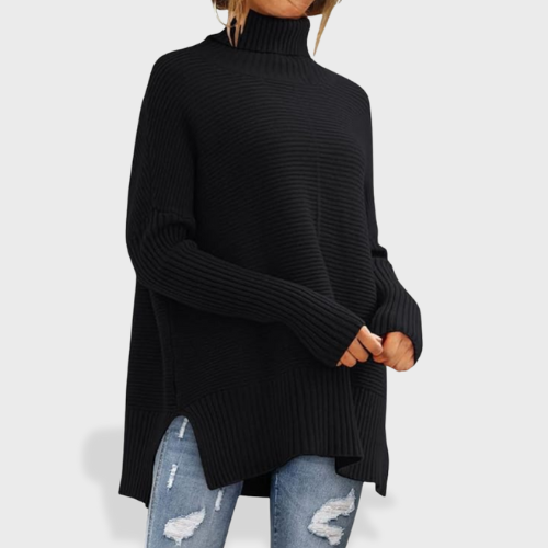 Elisse™ - Casual Turtleneck Pullover