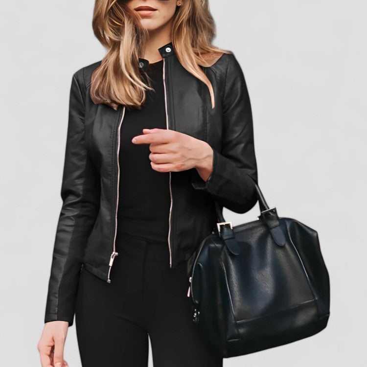 Sophia™ - Premium Italian Leather Jacket