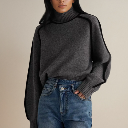 Liora™ - Stylish Turtleneck Sweater