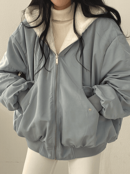 Harie™ - Stylish Oversized Bomber Jacket