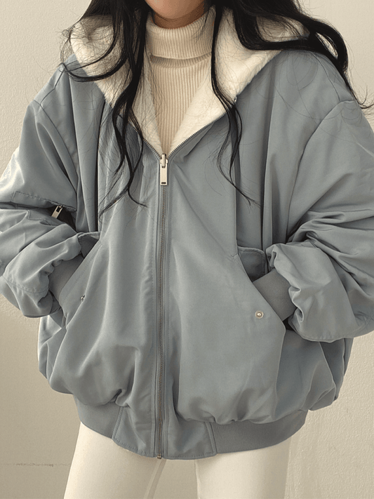 Harie™ - Stylish Oversized Bomber Jacket