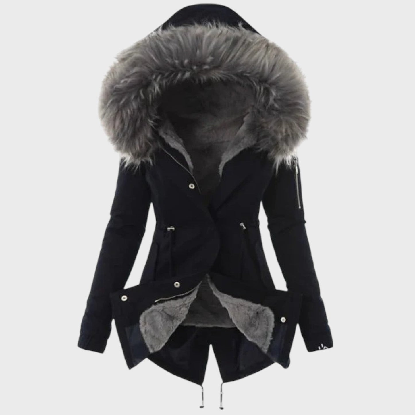 Hazel™ - Faux Fur-Lined Winter Parka Jacket