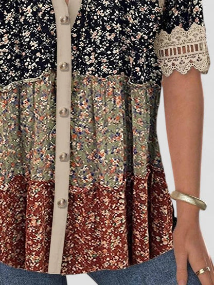 Sabina™ - Lace Hollow Top