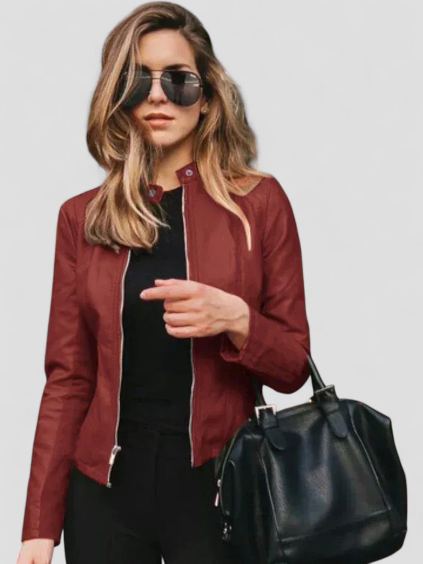 Sophia™ - Premium Italian Leather Jacket
