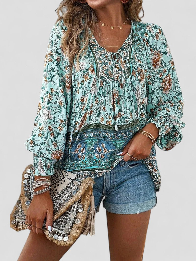 Elena™ - Summer Floral Top