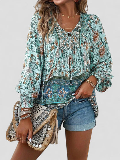 Elena™ - Summer Floral Top