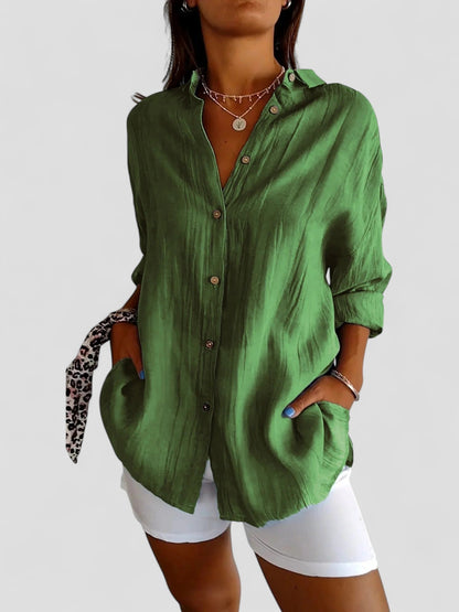 Violetta™ - Elegant Women's Shirt