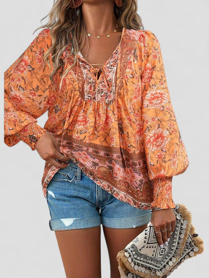 Elena™ - Summer Floral Top