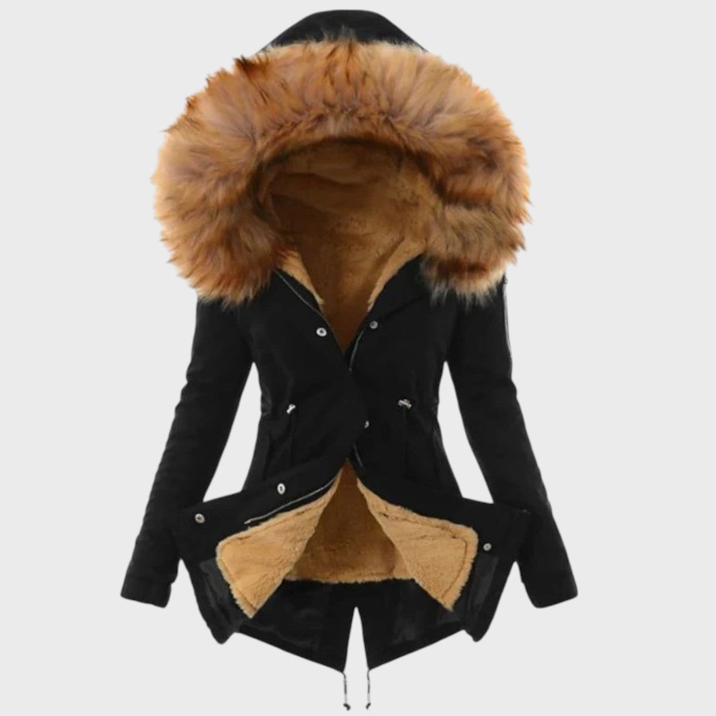 Hazel™ - Faux Fur-Lined Winter Parka Jacket
