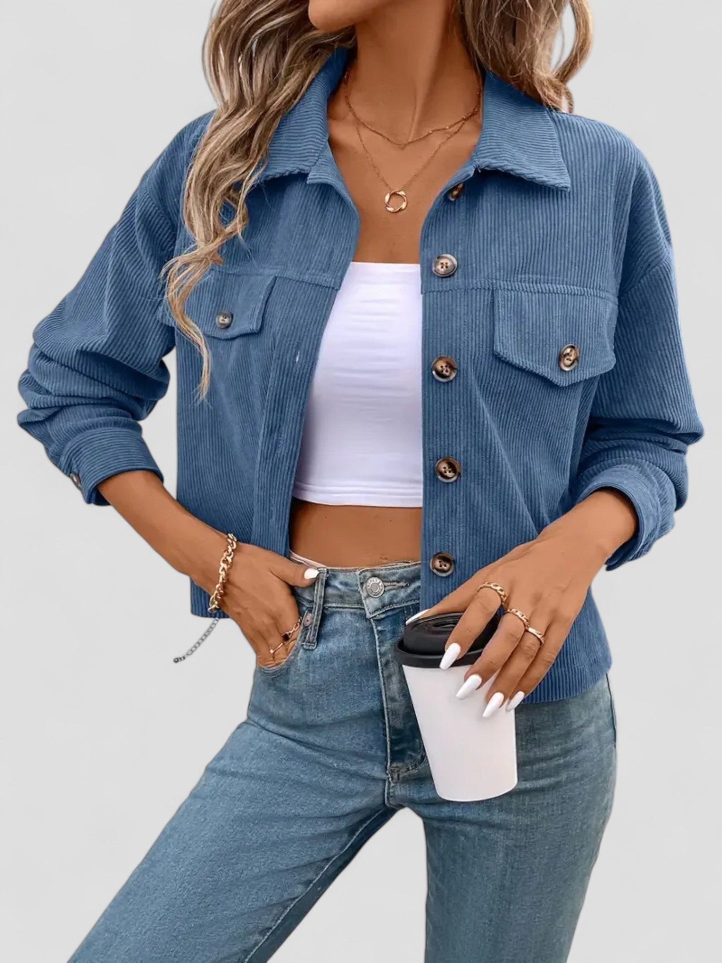 Ingrid™ - The Casual Cord Jacket