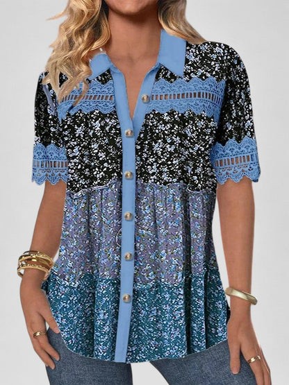 Sabina™ - Lace Hollow Top