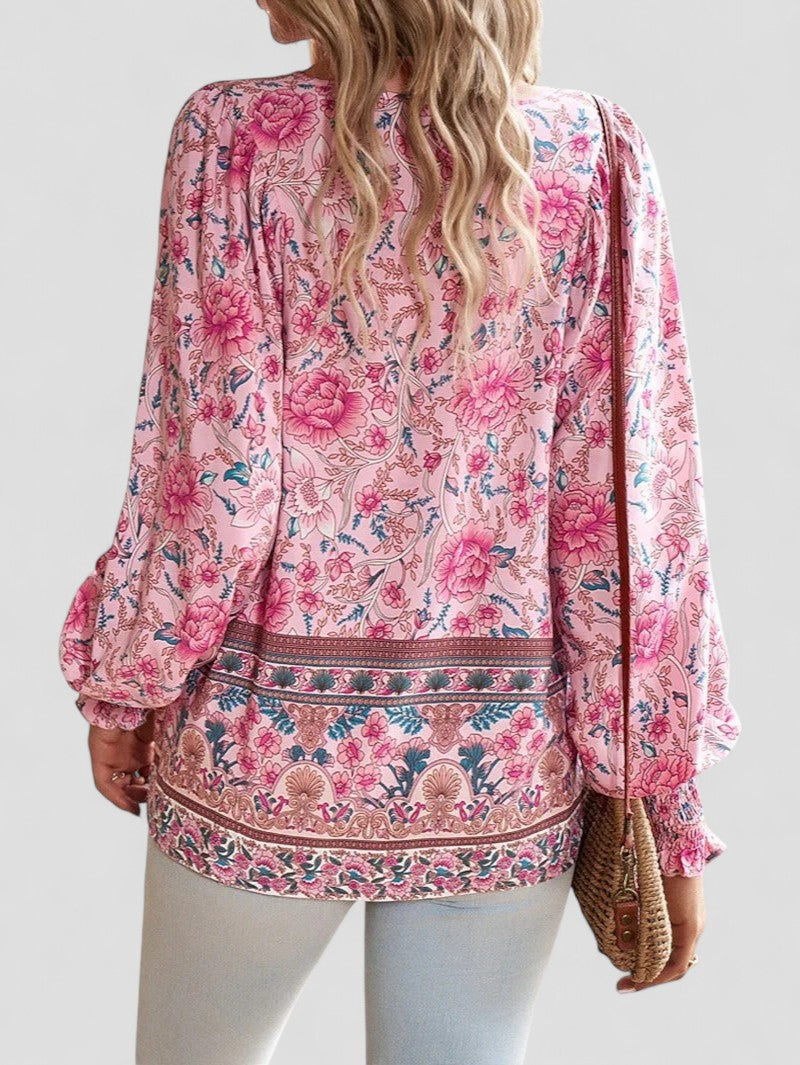 Elena™ - Summer Floral Top